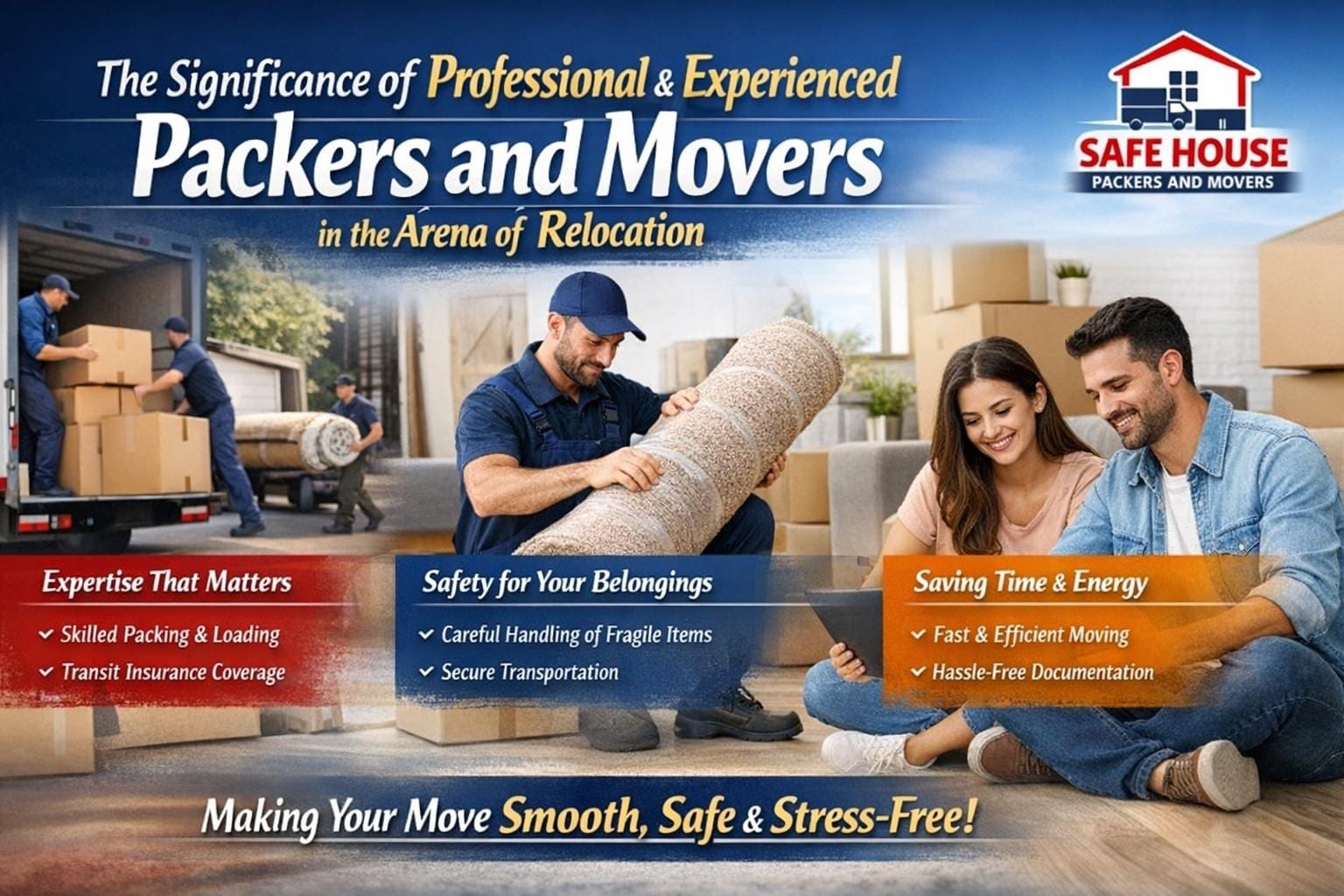 Significance of Professional and Experienced Packers and Movers
