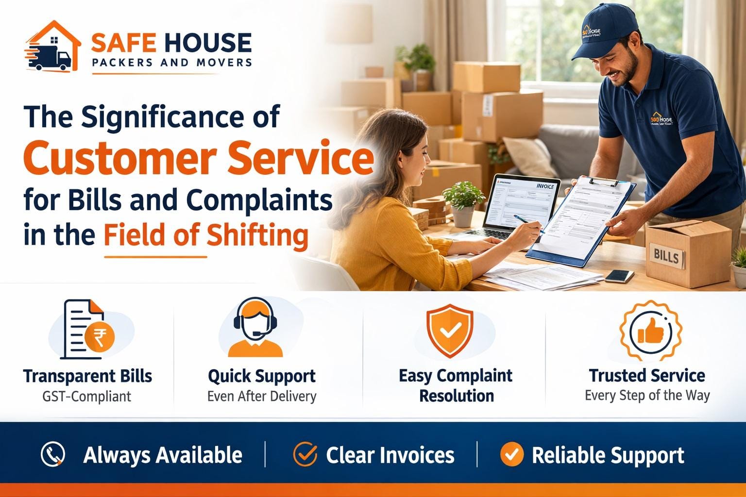 Significance of Customer Service for Bills and Complaints