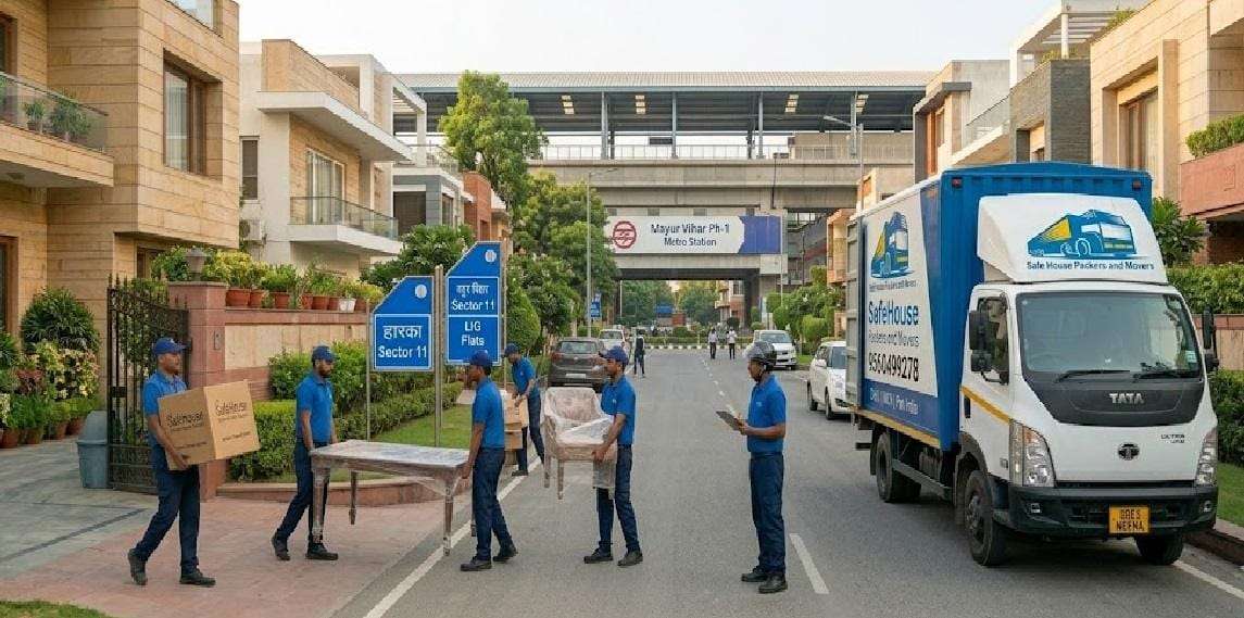 Safe House Packers and Movers in Mayur Vihar