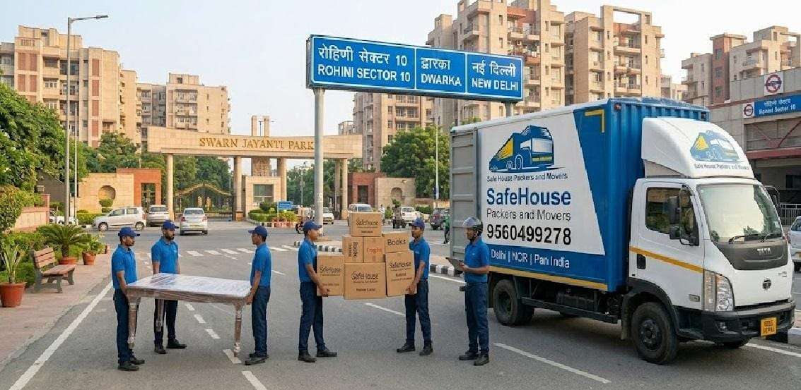 Safe House Packers and Movers in Rohini