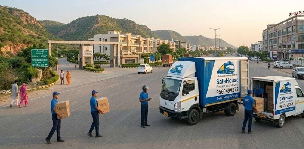 Safe House Packers and Movers in Sohna