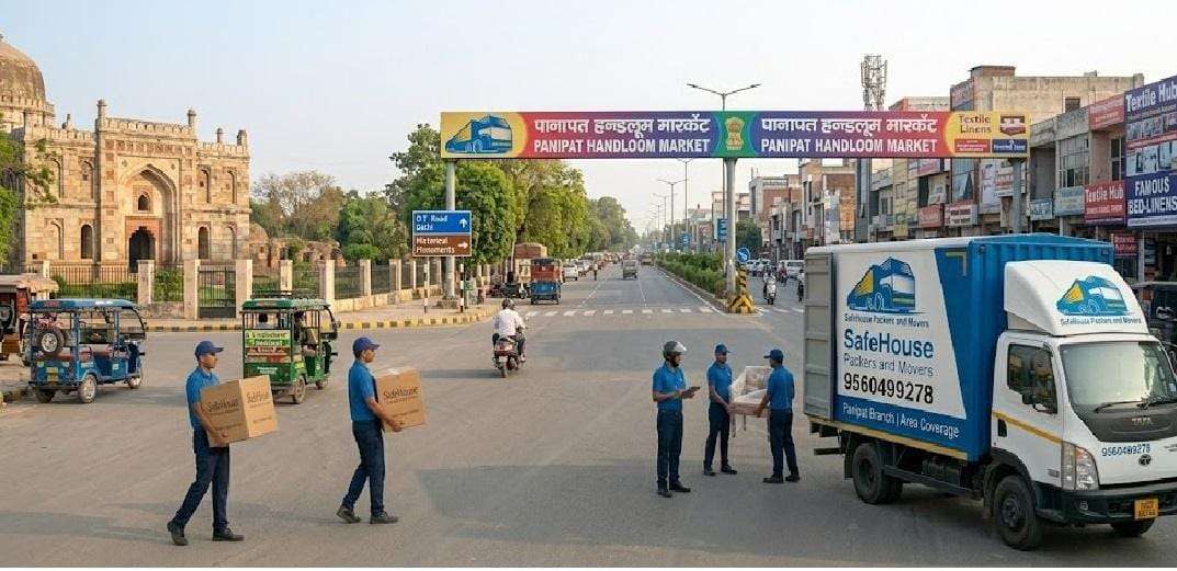 Safe House Packers and Movers in Panipat
