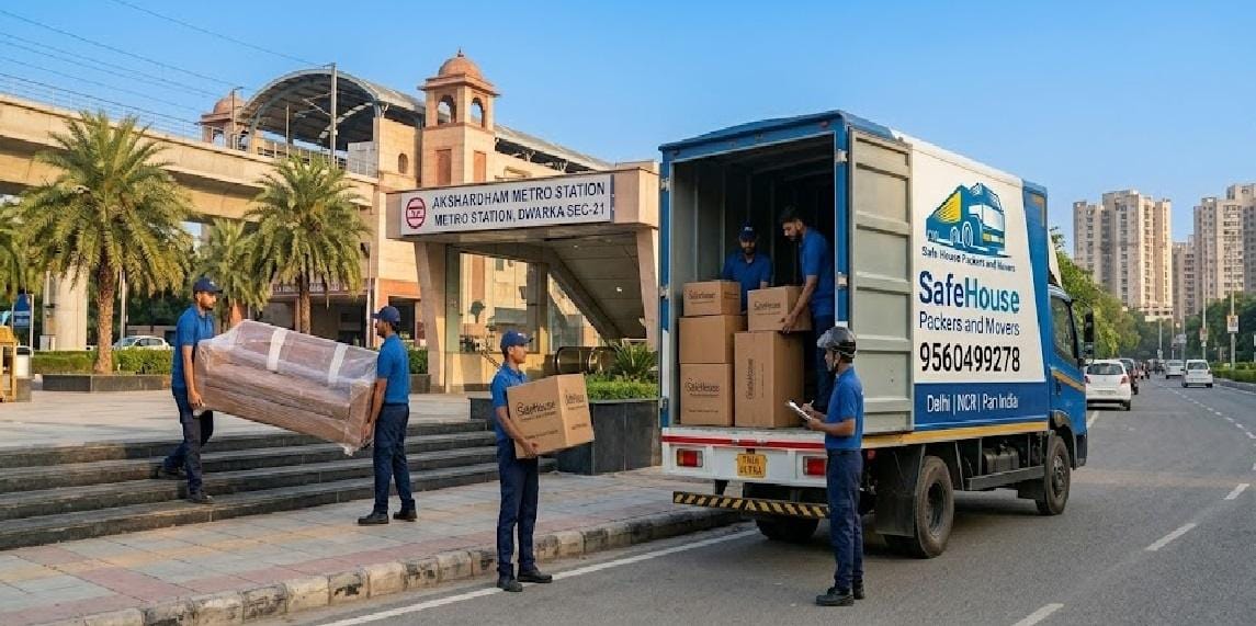 Safe House Packers and Movers in Vasant Kunj