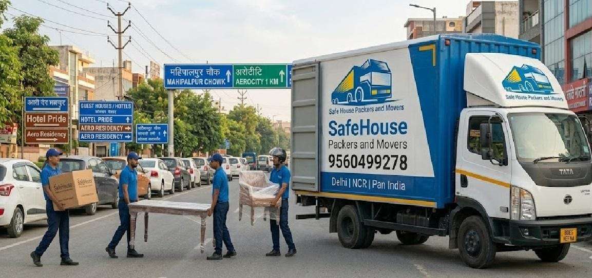 Safe House Packers and Movers in Mahipalpur