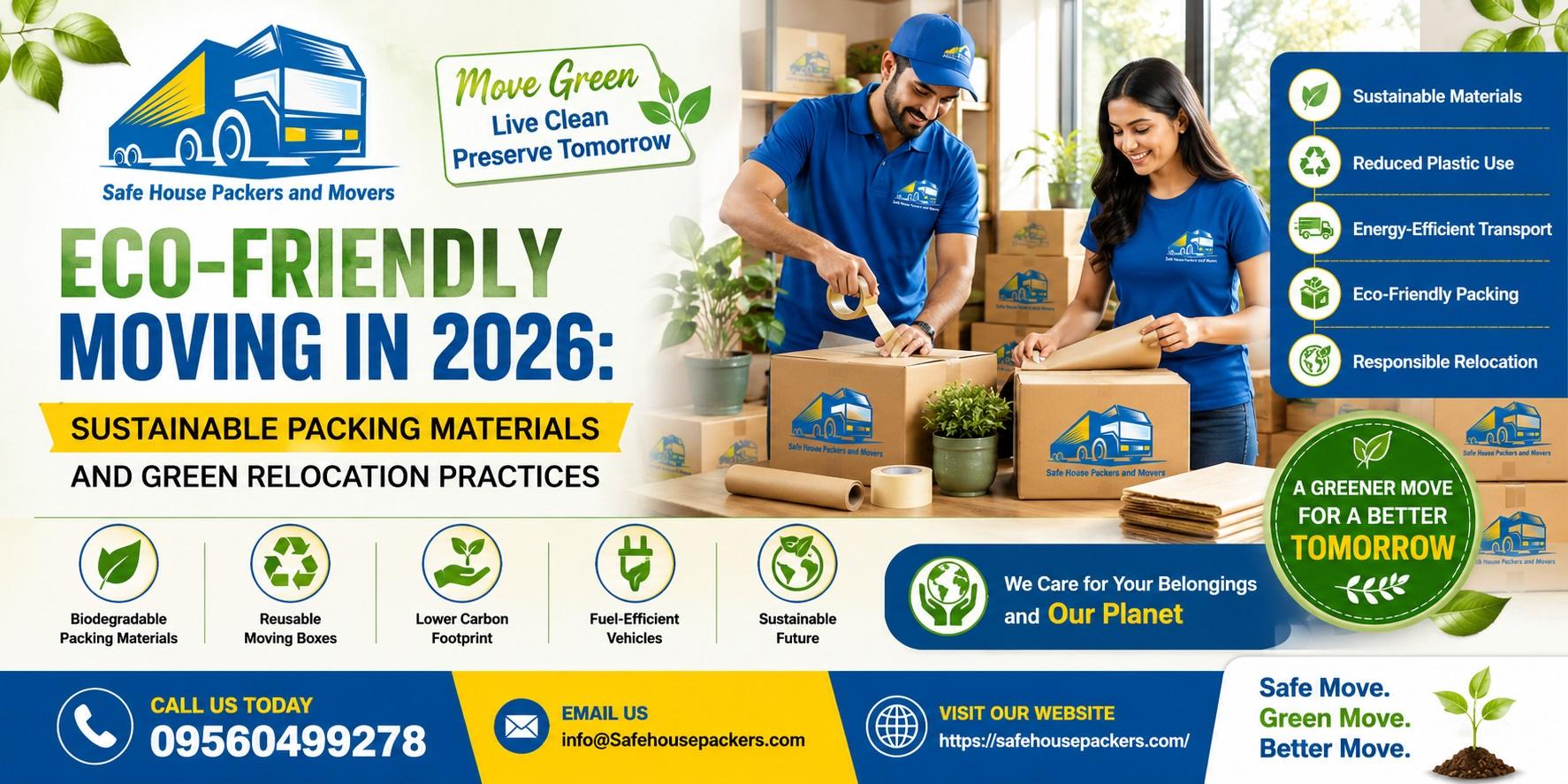 Eco-Friendly Moving in 2026: Sustainable Packing Materials and Green Relocation Practices